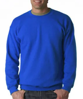 18000 Gildan Adult Heavy BlendCrew Neck Sweatshirt Royal