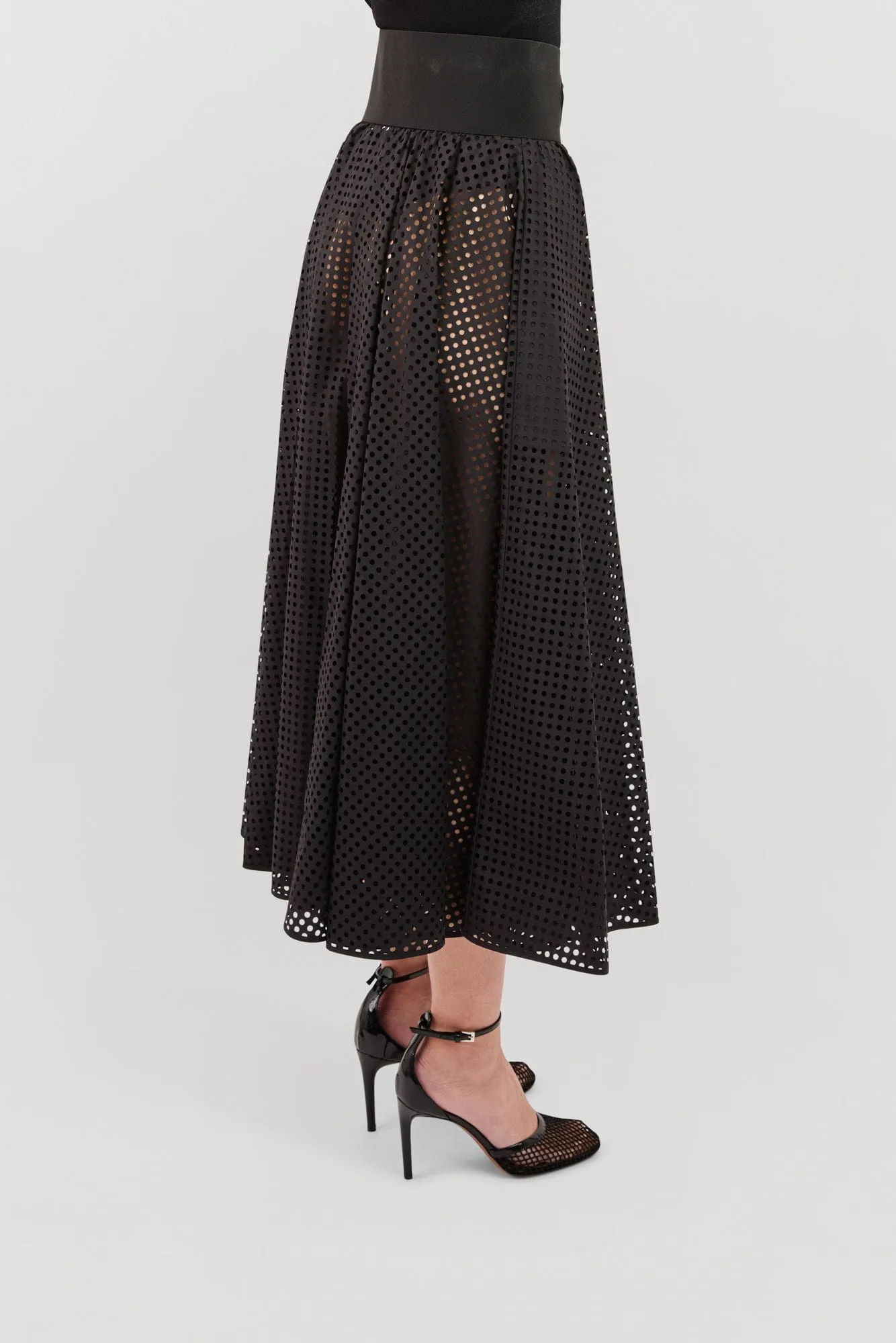 Alaïa Flared Skirt