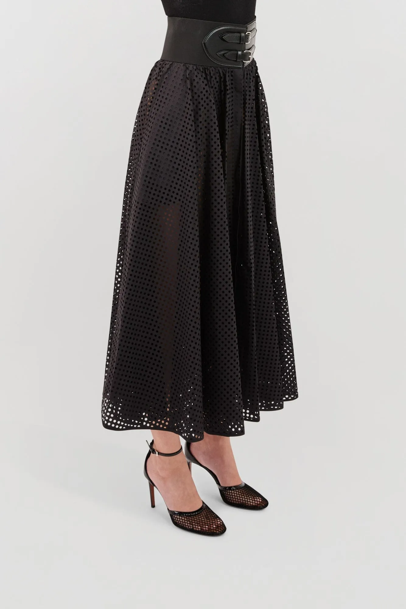 Alaïa Flared Skirt