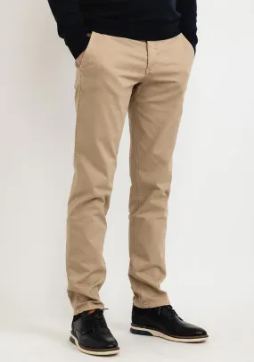 Andre Lucas Modern Fit Chinos, Biscuit