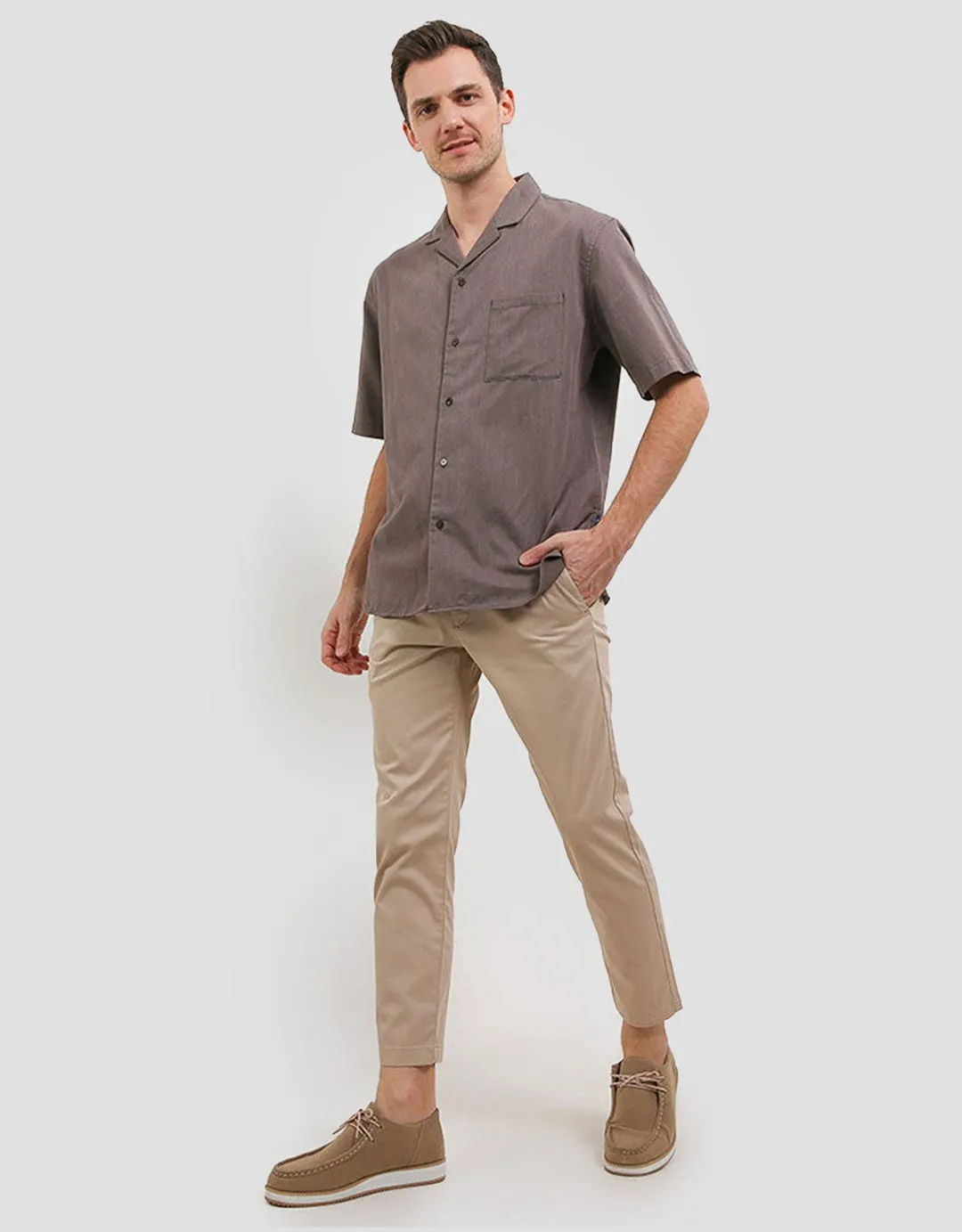 Andrew Smith Celana Panjang Chinos Pria
