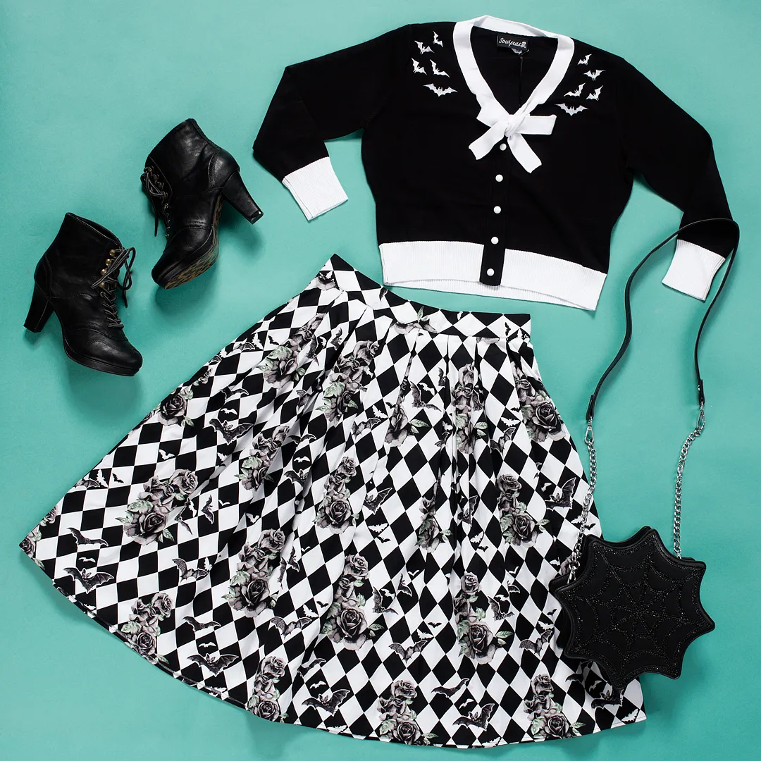 Batty Crop Cardigan