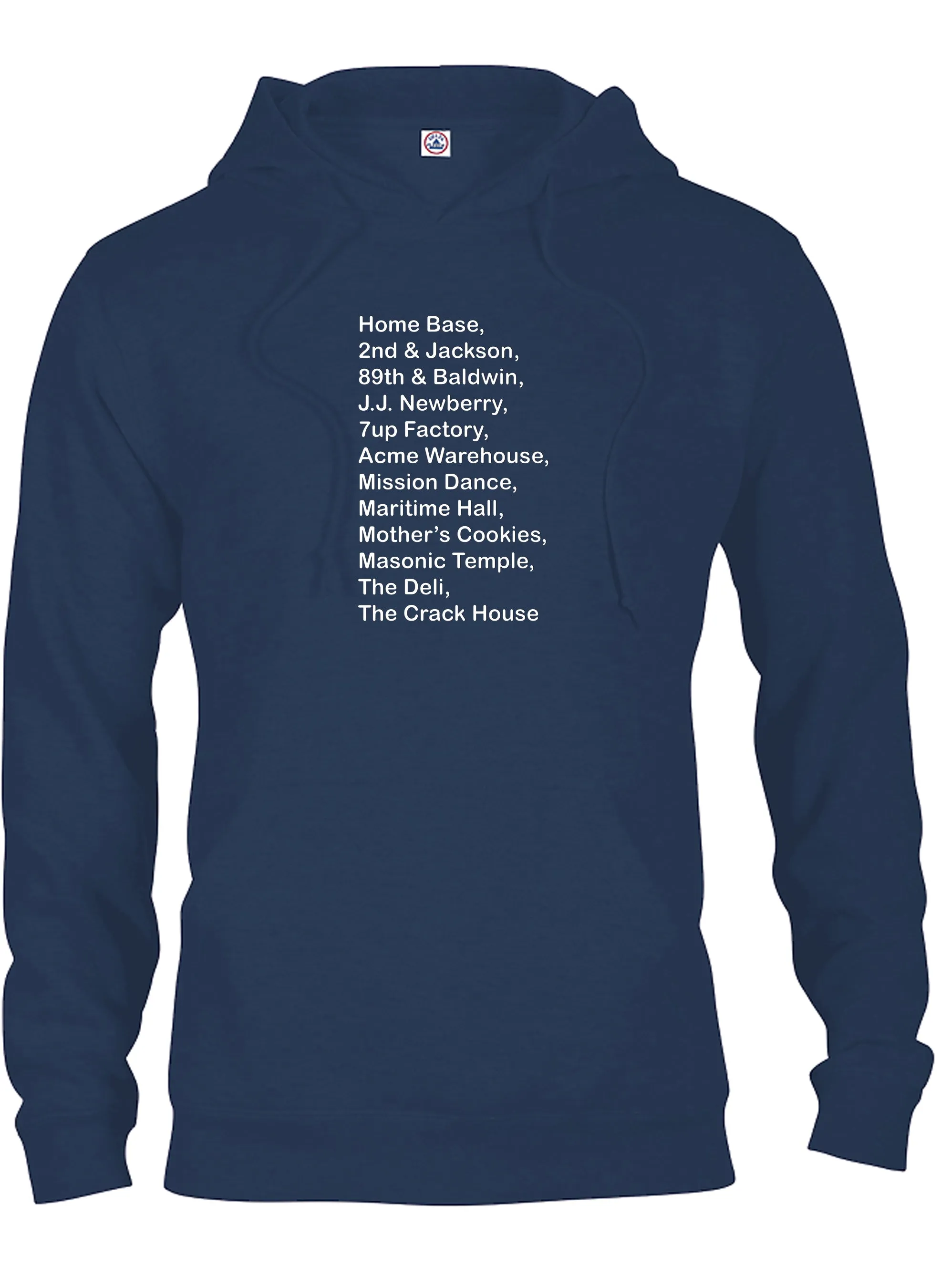 Bay Area Rave Locations T-Shirt