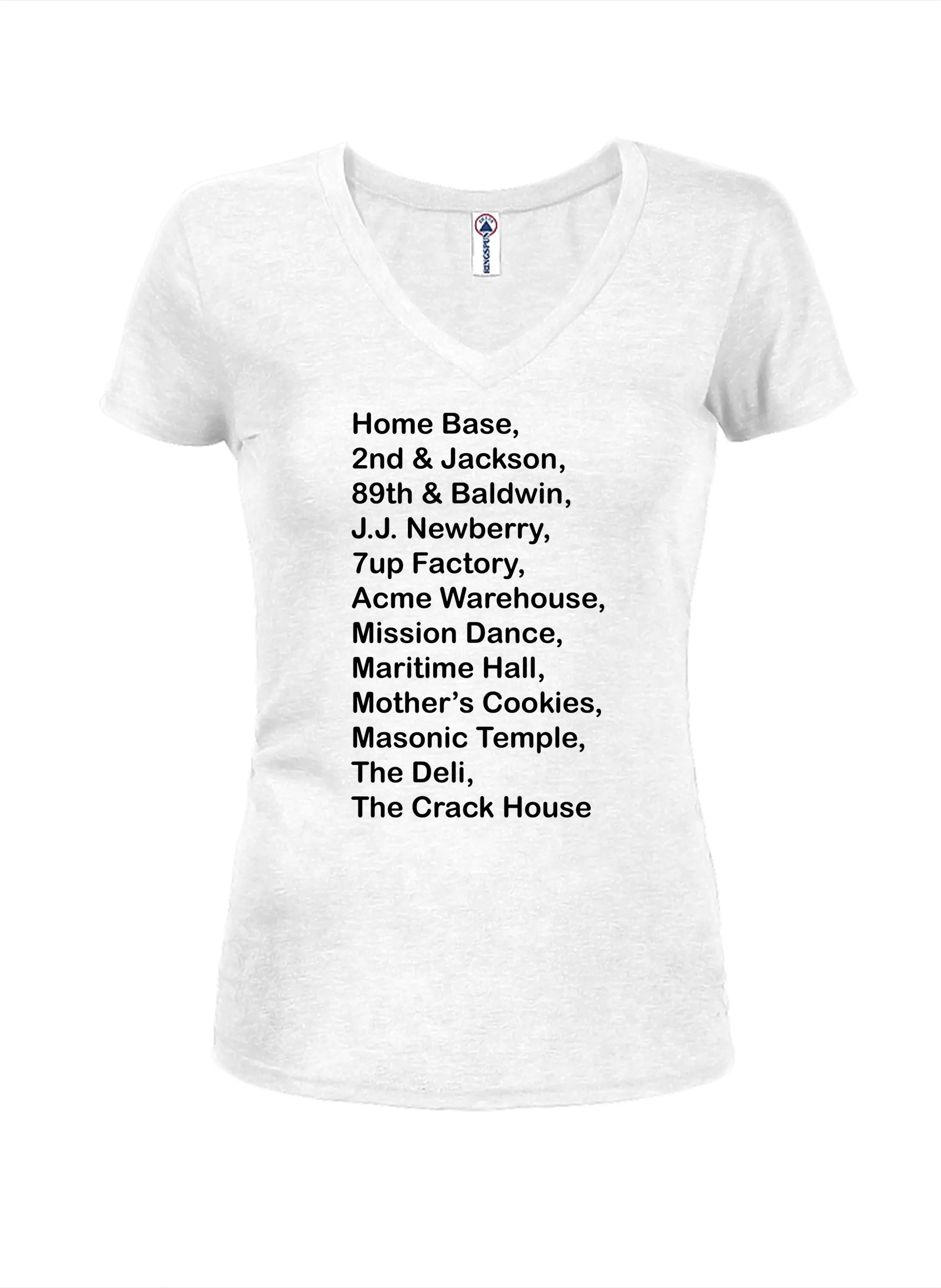 Bay Area Rave Locations T-Shirt