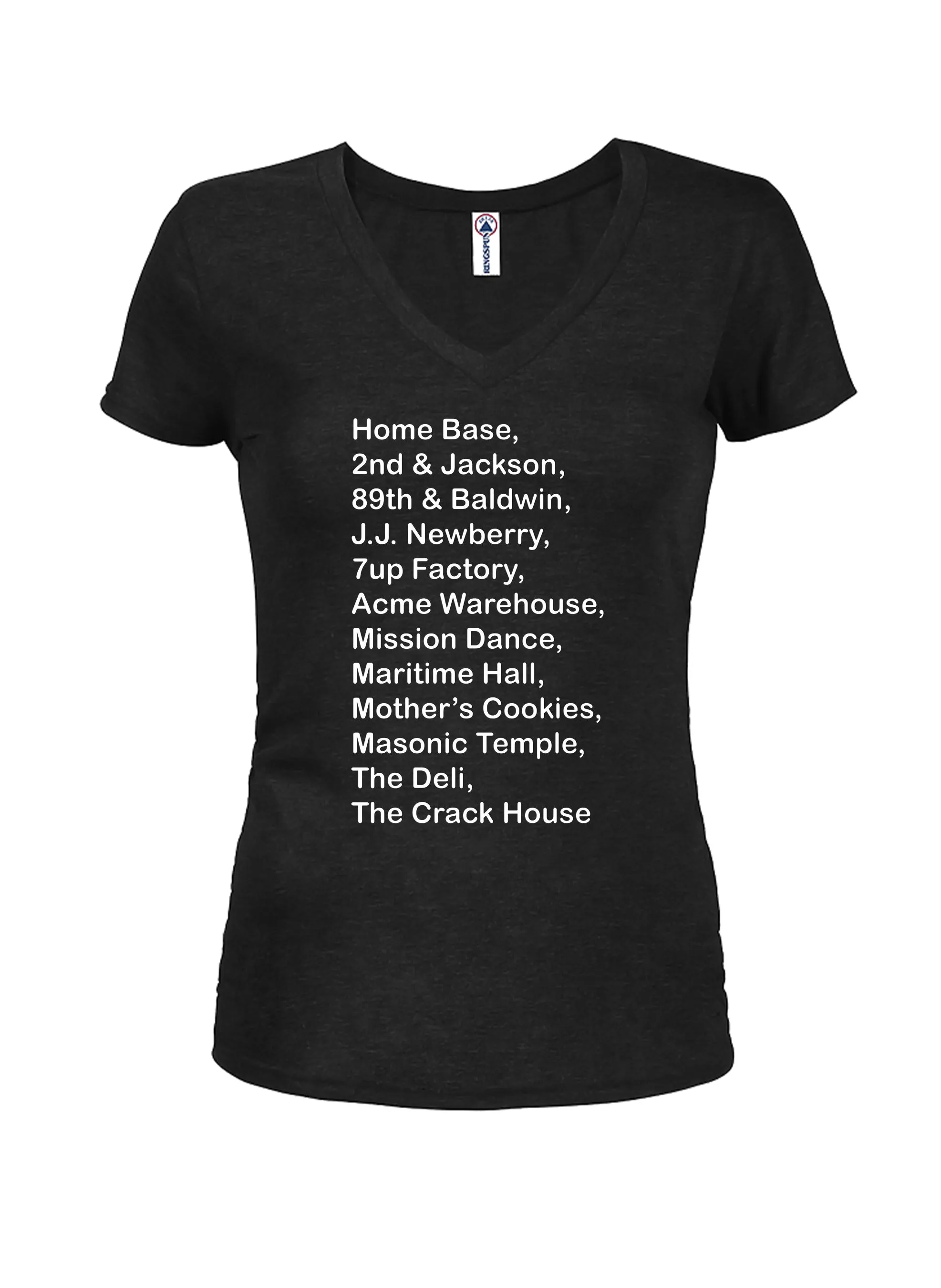 Bay Area Rave Locations T-Shirt
