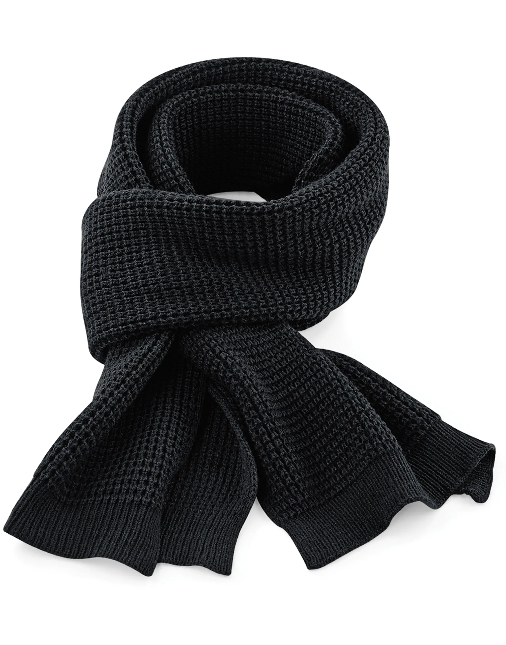 Beechfield Classic Waffle Knit Scarf | Multicolor