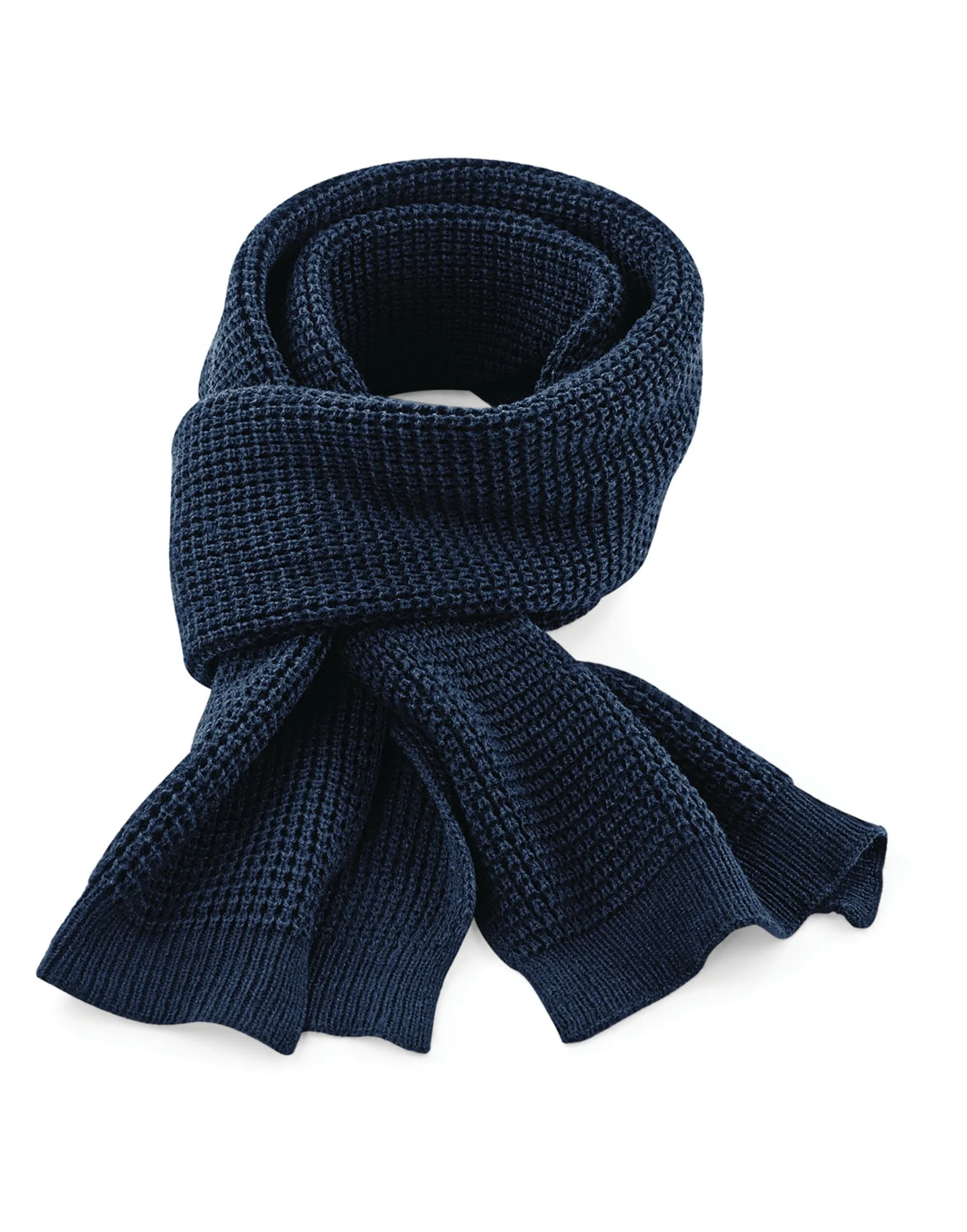Beechfield Classic Waffle Knit Scarf | Multicolor