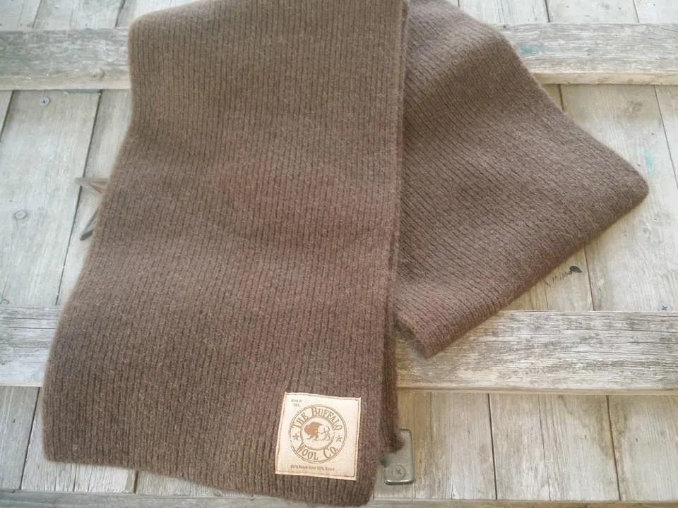 Bison Down Scarf