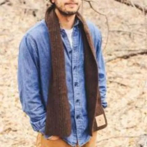 Bison Down Scarf