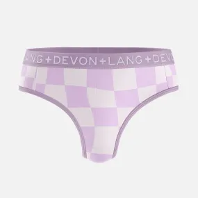 Bria 2.0 Thong - Pink Check