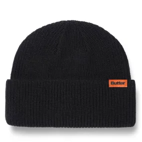 Butter Goods - Tall Wharfie Beanie Black