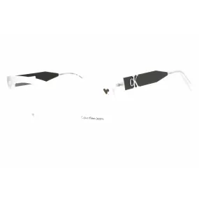 Calvin Klein Jeans Women's Eyeglasses - Crystal Clear Square Frame | CKJ23618 971