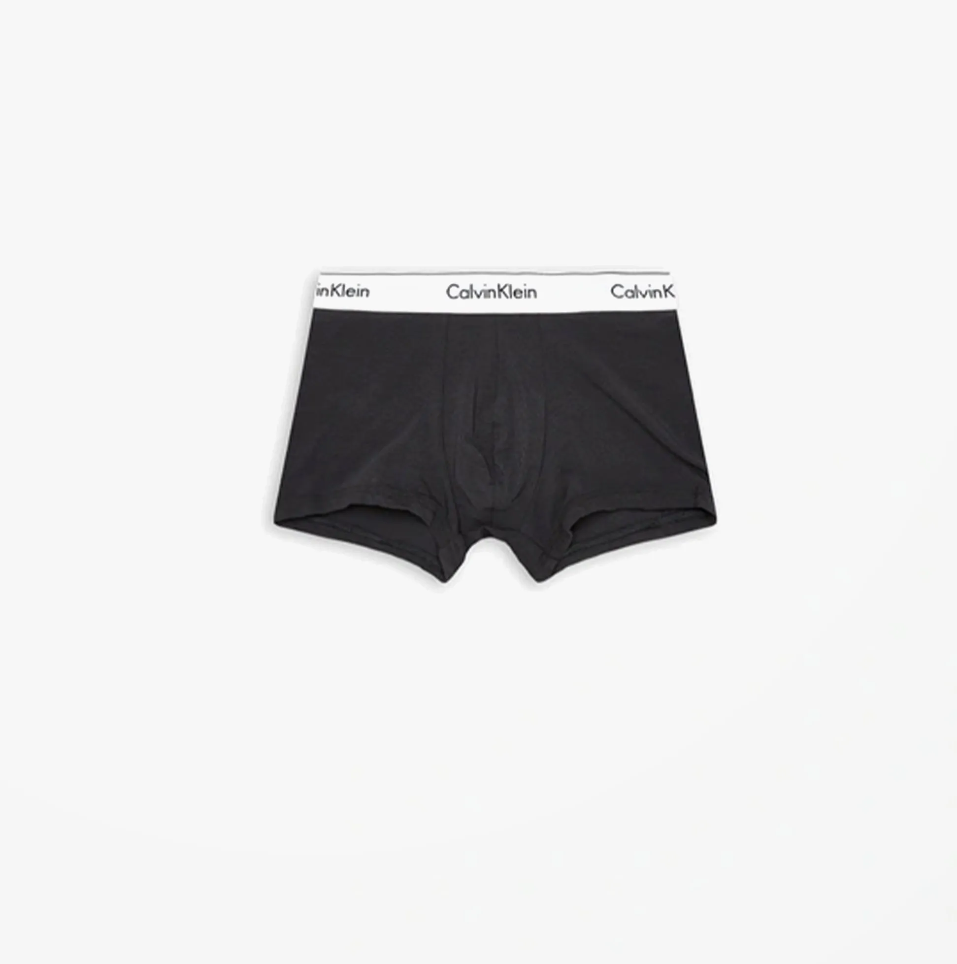 Calvin Klein Mens Trunks 3 Pack Mid Rise Waist