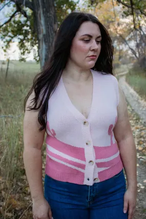 Celine Cactus Desert knit Sweater Vest