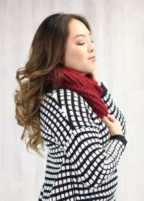 Chunky Knit Infinity Scarf