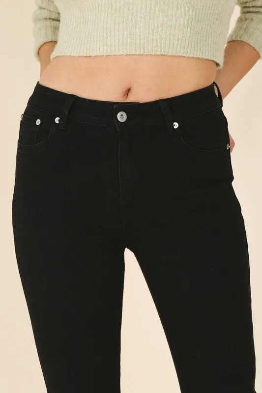 Classic Black Skinny Jeans