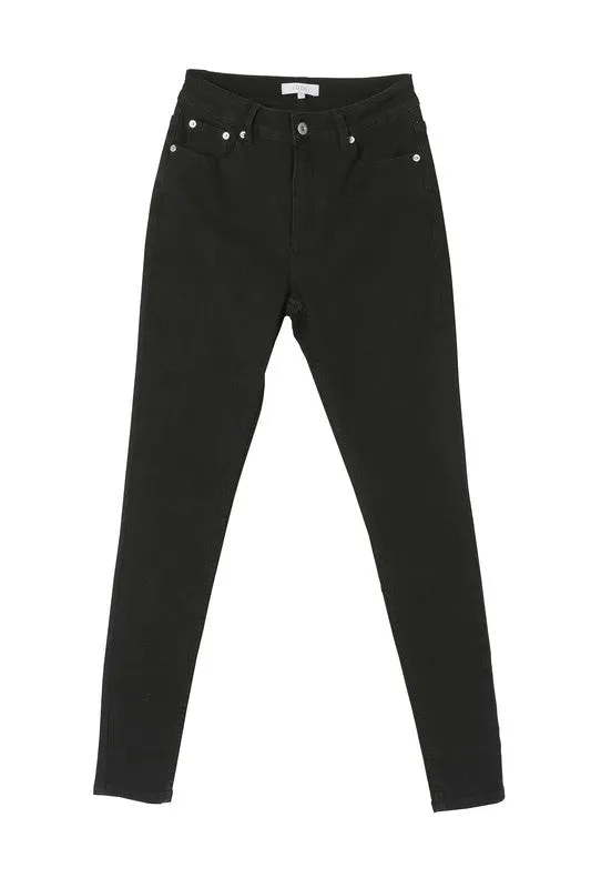 Classic Black Skinny Jeans