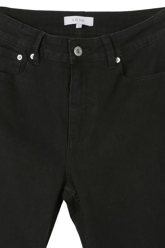 Classic Black Skinny Jeans