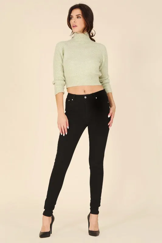 Classic Black Skinny Jeans