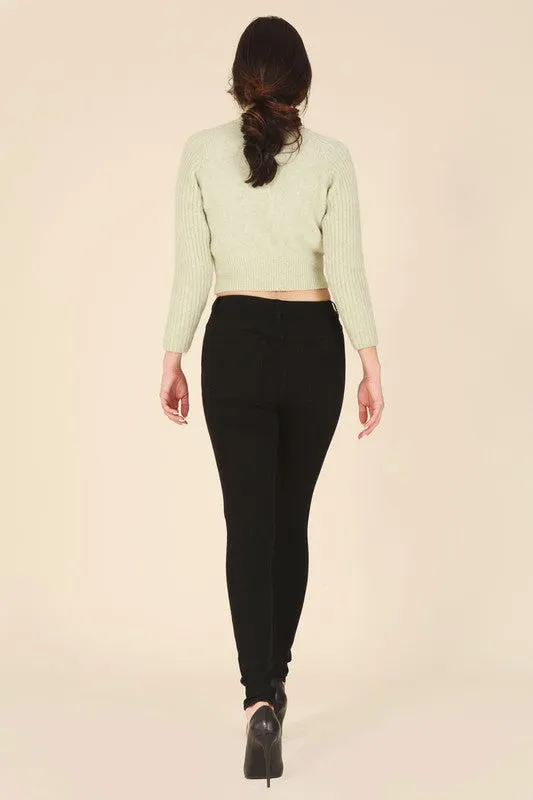 Classic Black Skinny Jeans