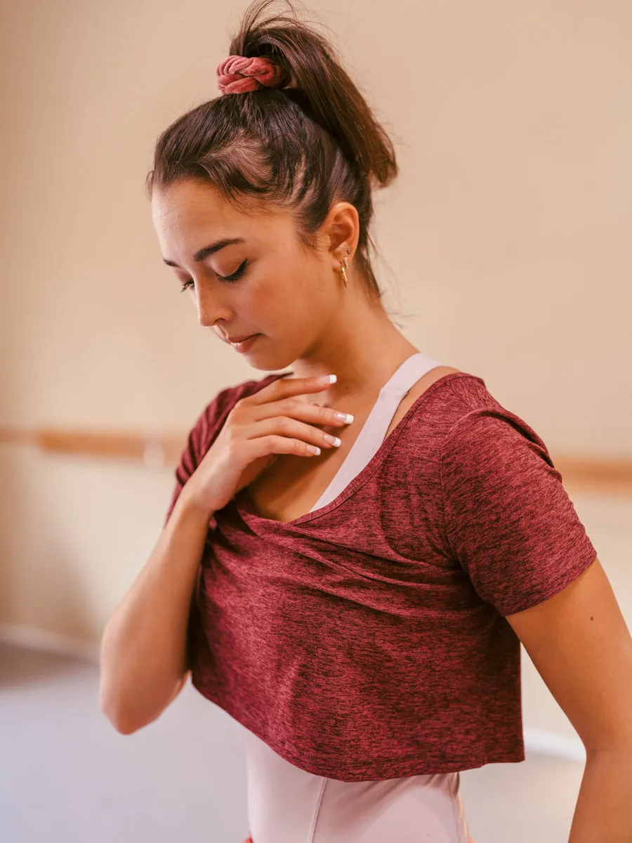CloudKnit Crop Shortsleeve