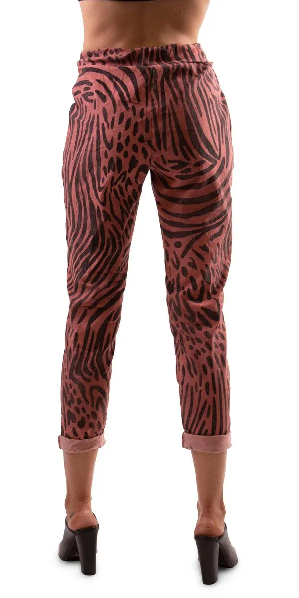 Cornelia Zebra Pant