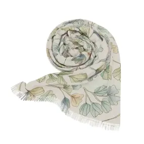 Dazzling Chic Leaves Nature Polyester Scarf