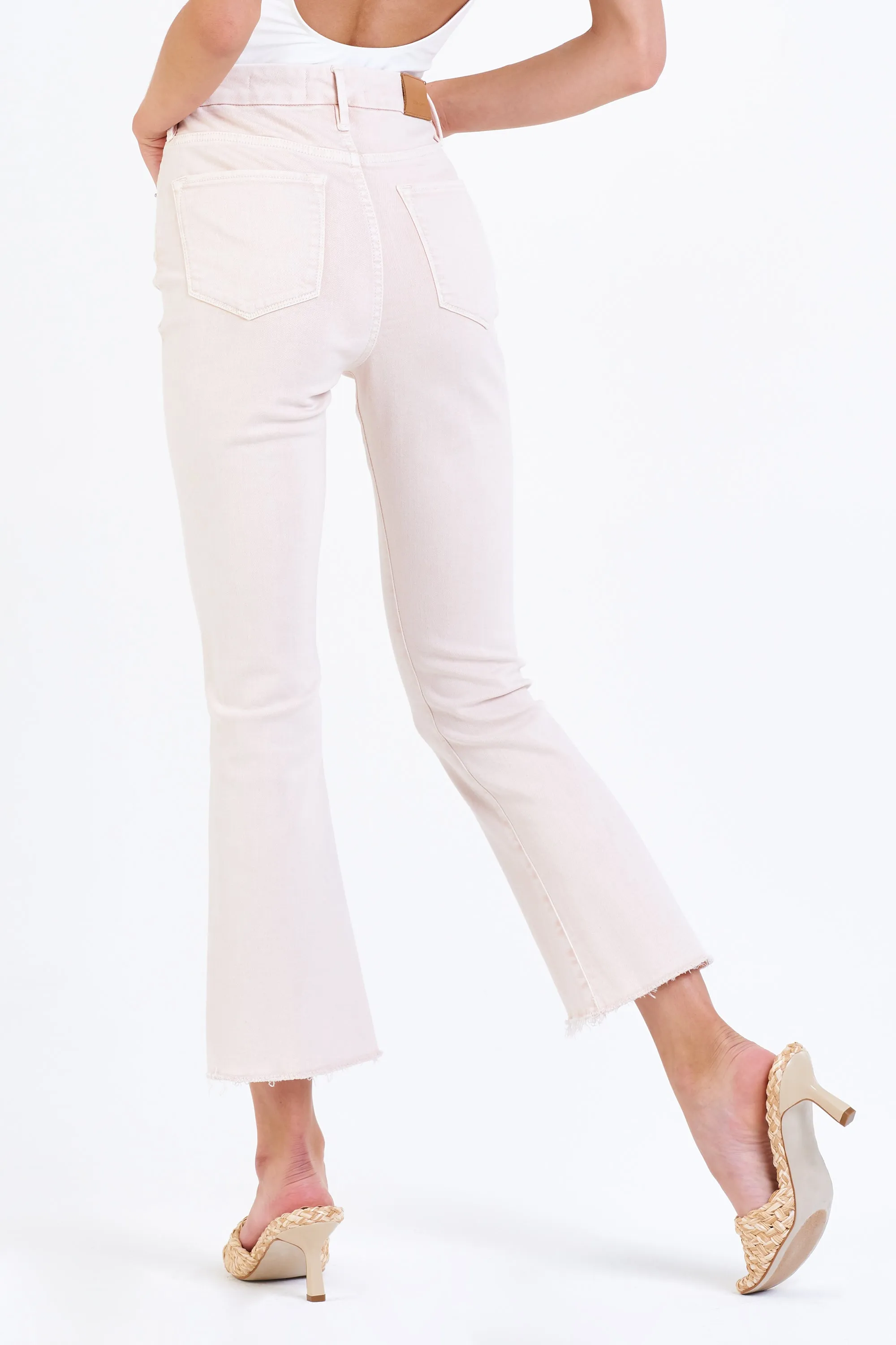 Dear John Jeanne Heavenly Pink High Rise Crop