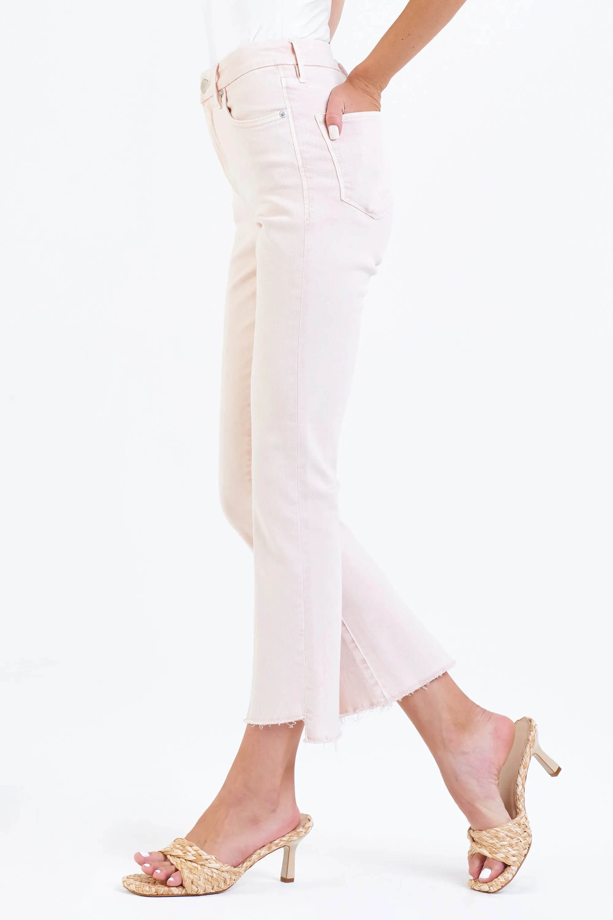 Dear John Jeanne Heavenly Pink High Rise Crop