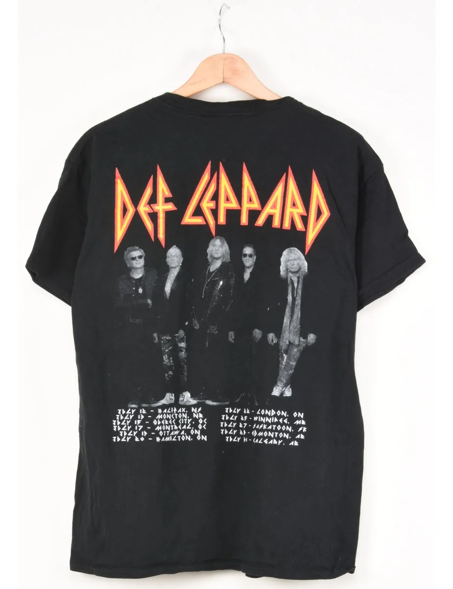 Def Leppard Band T-shirt - M
