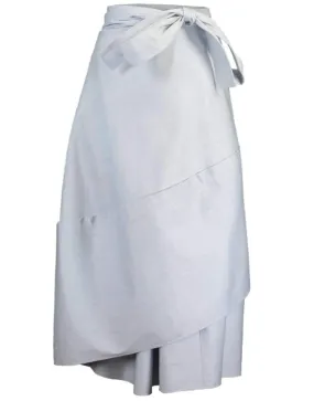 Denim Bellflower Midi Skirt
