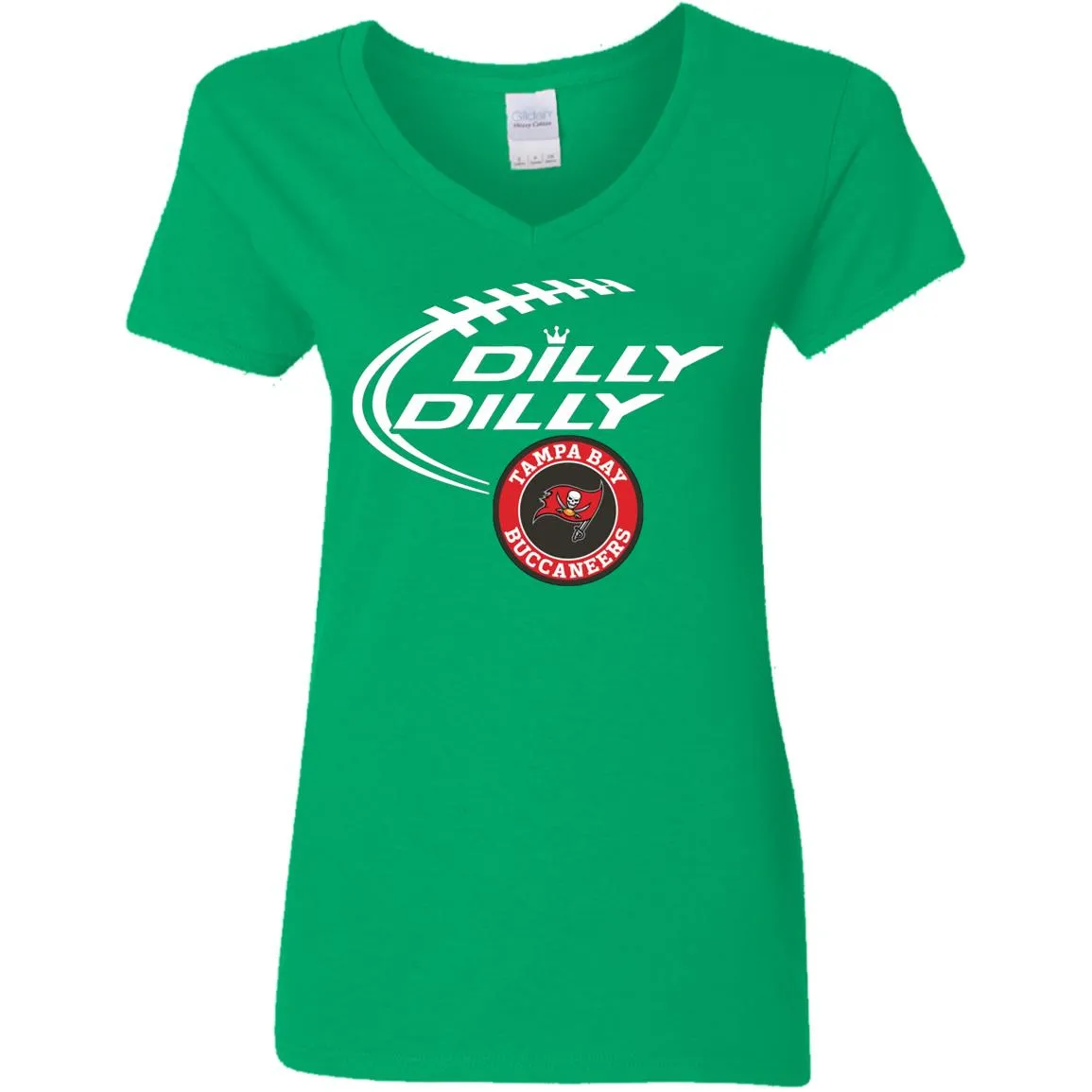 Dilly Dilly Tampa Bay Buccaneers Nfl Football Women V-Neck T-Shirt
