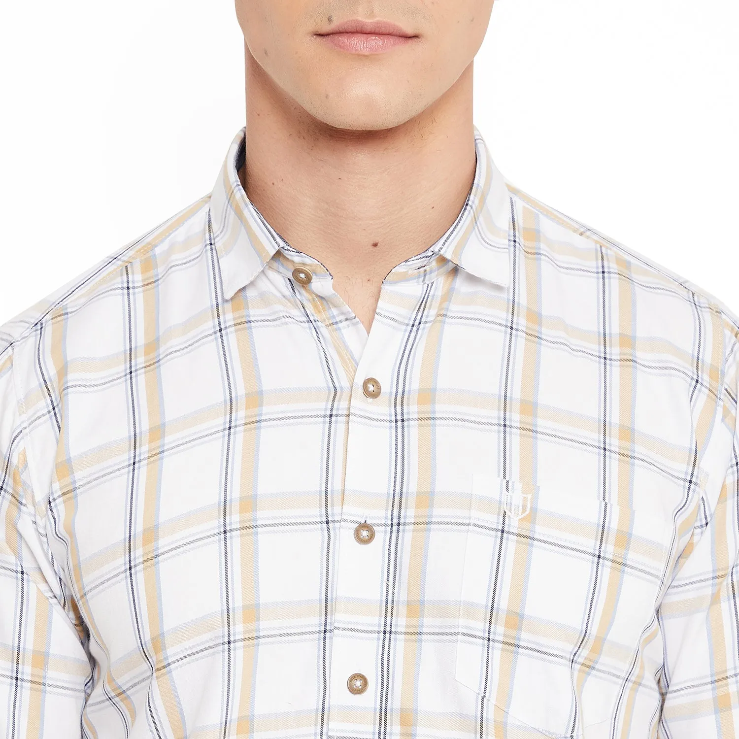 Duke Stardust Men Full Sleeve Cotton Shirt (SDO8CKTQ)