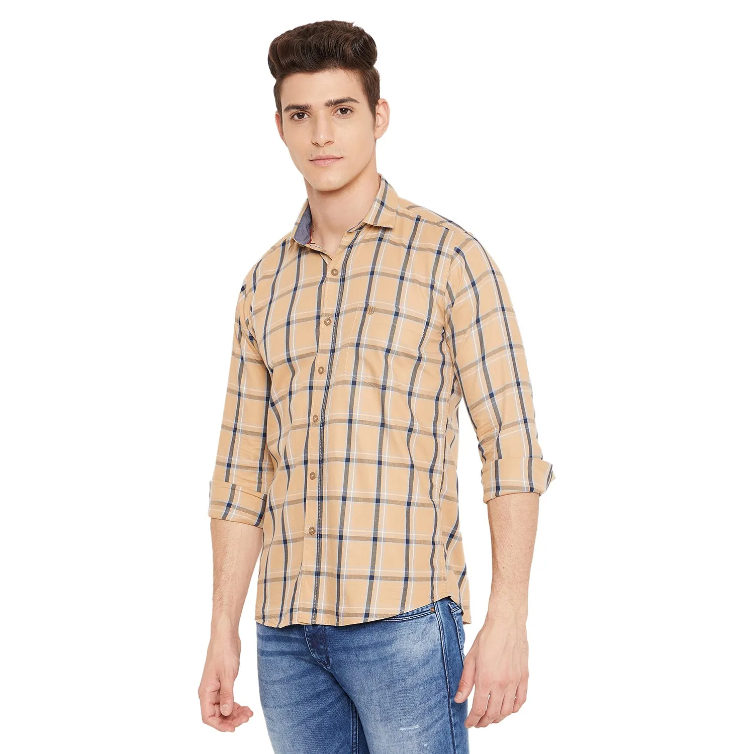 Duke Stardust Men Full Sleeve Cotton Shirt (SDO8CKTQ)
