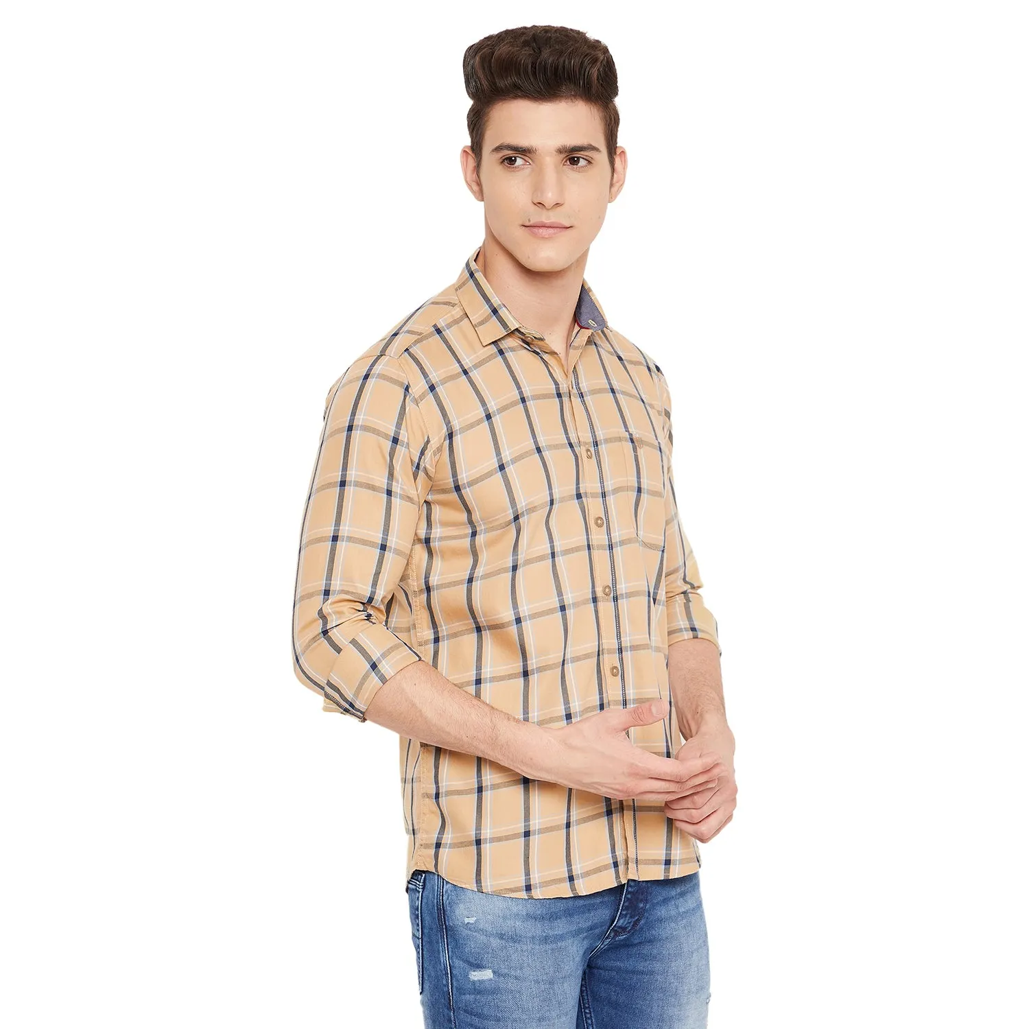 Duke Stardust Men Full Sleeve Cotton Shirt (SDO8CKTQ)