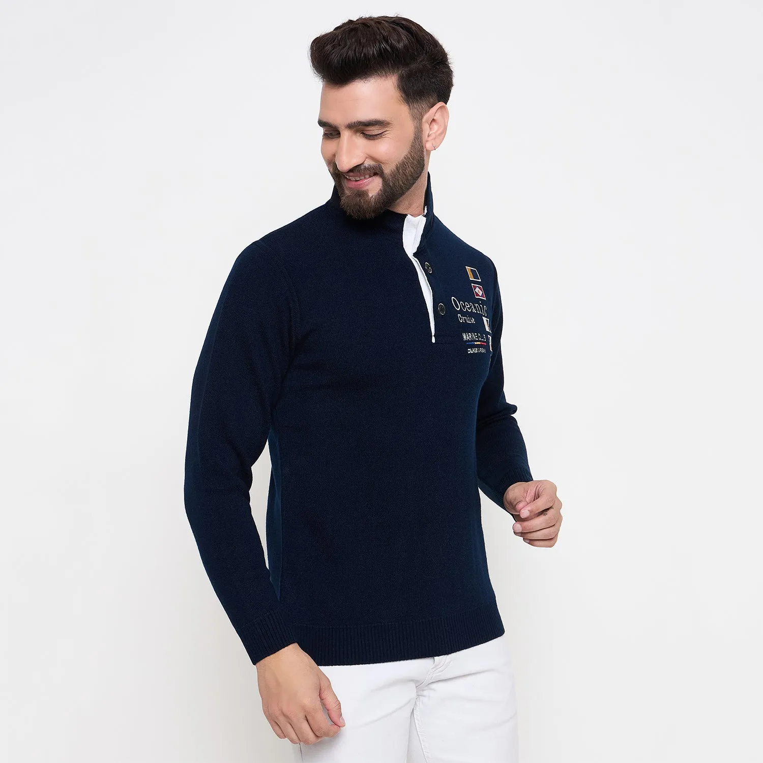 Duke Stardust Men High Neck Sweater (SDS2250)