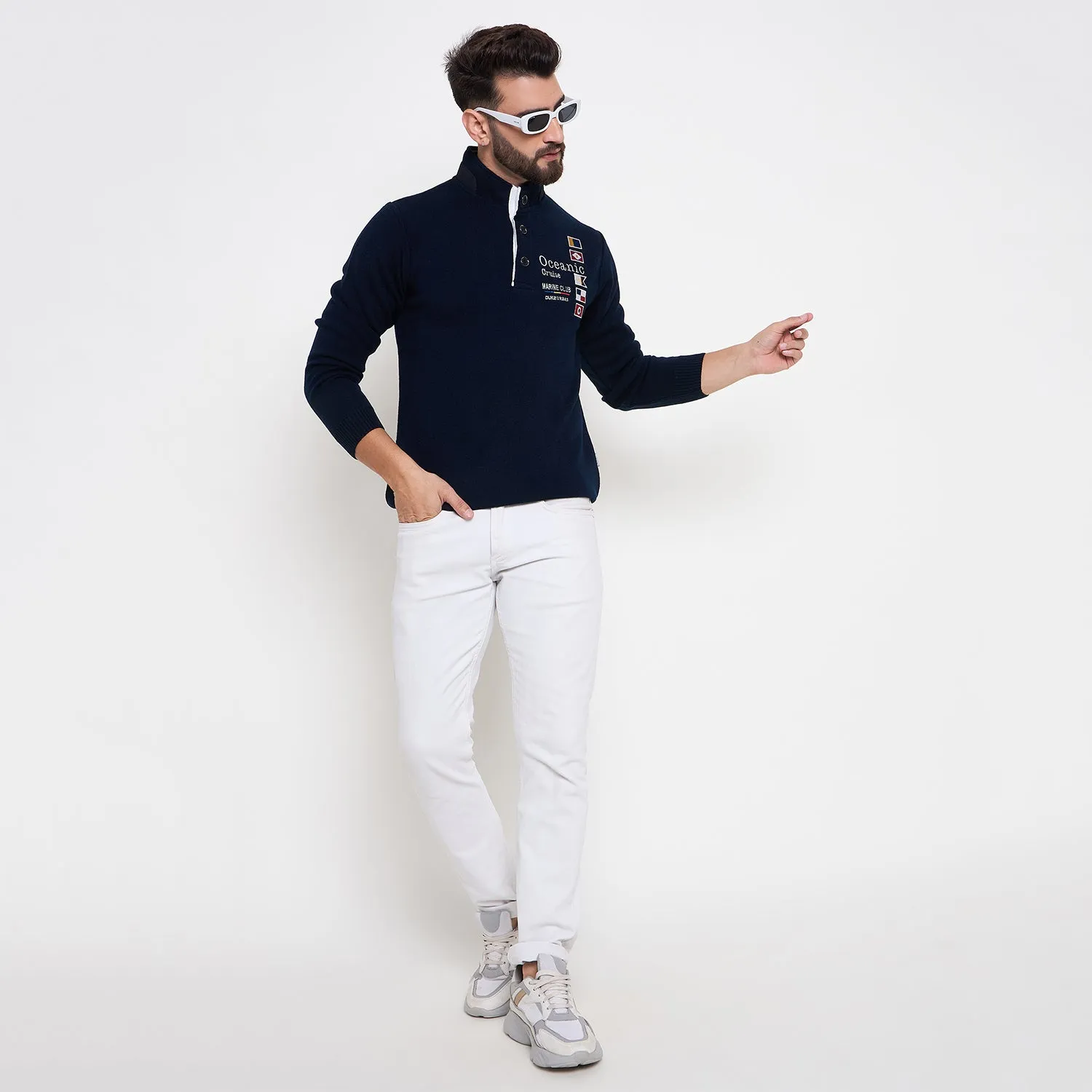 Duke Stardust Men High Neck Sweater (SDS2250)
