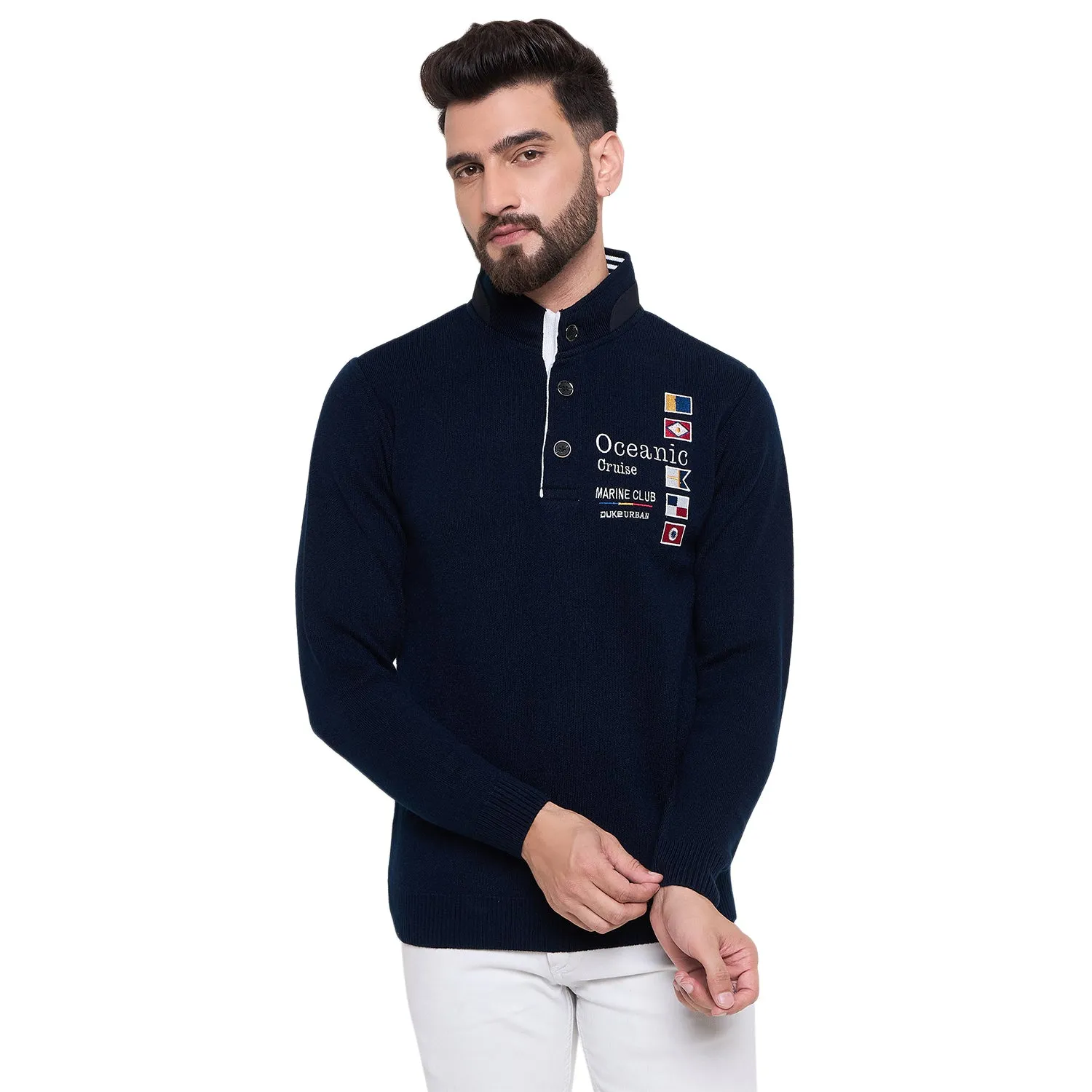 Duke Stardust Men High Neck Sweater (SDS2250)