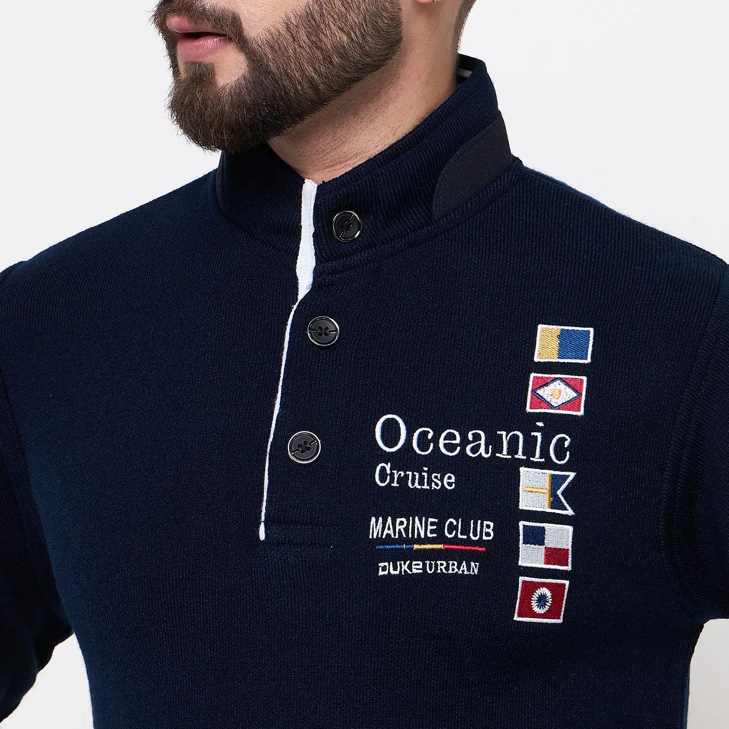 Duke Stardust Men High Neck Sweater (SDS2250)
