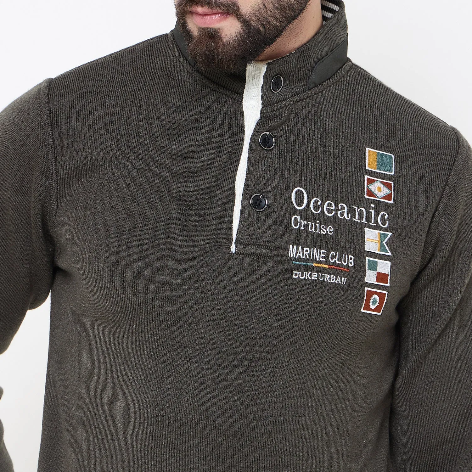 Duke Stardust Men High Neck Sweater (SDS2250)