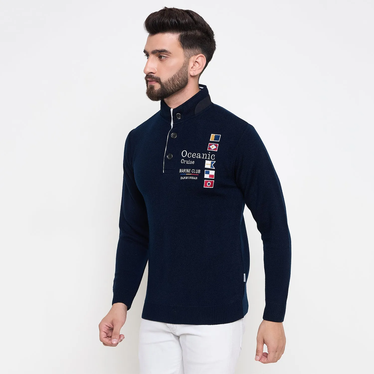 Duke Stardust Men High Neck Sweater (SDS2250)