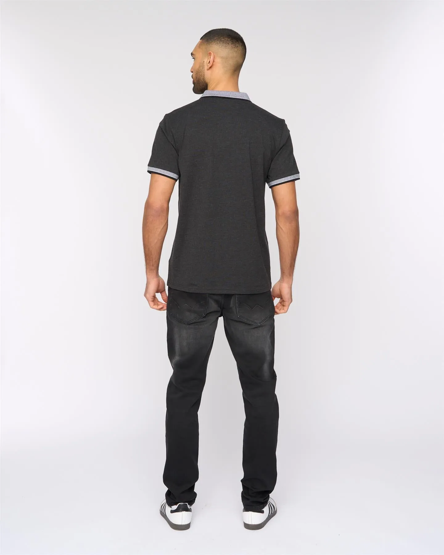 Eastbrook Polo Charcoal Marl