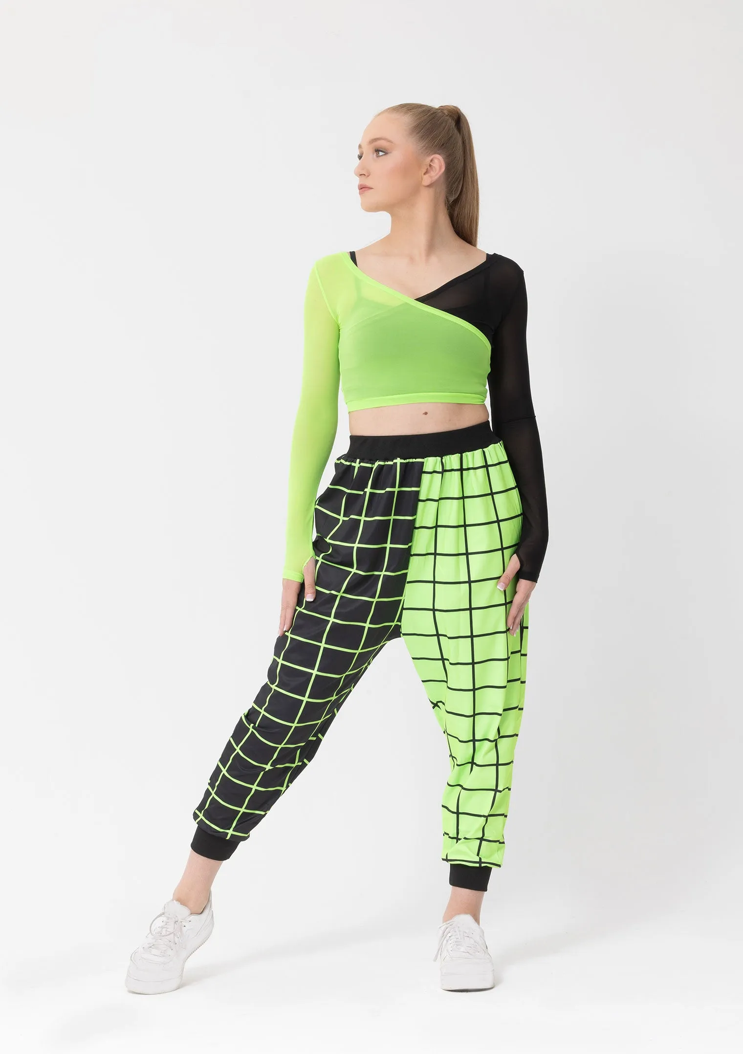 Eden Single Sleeve Crop Top