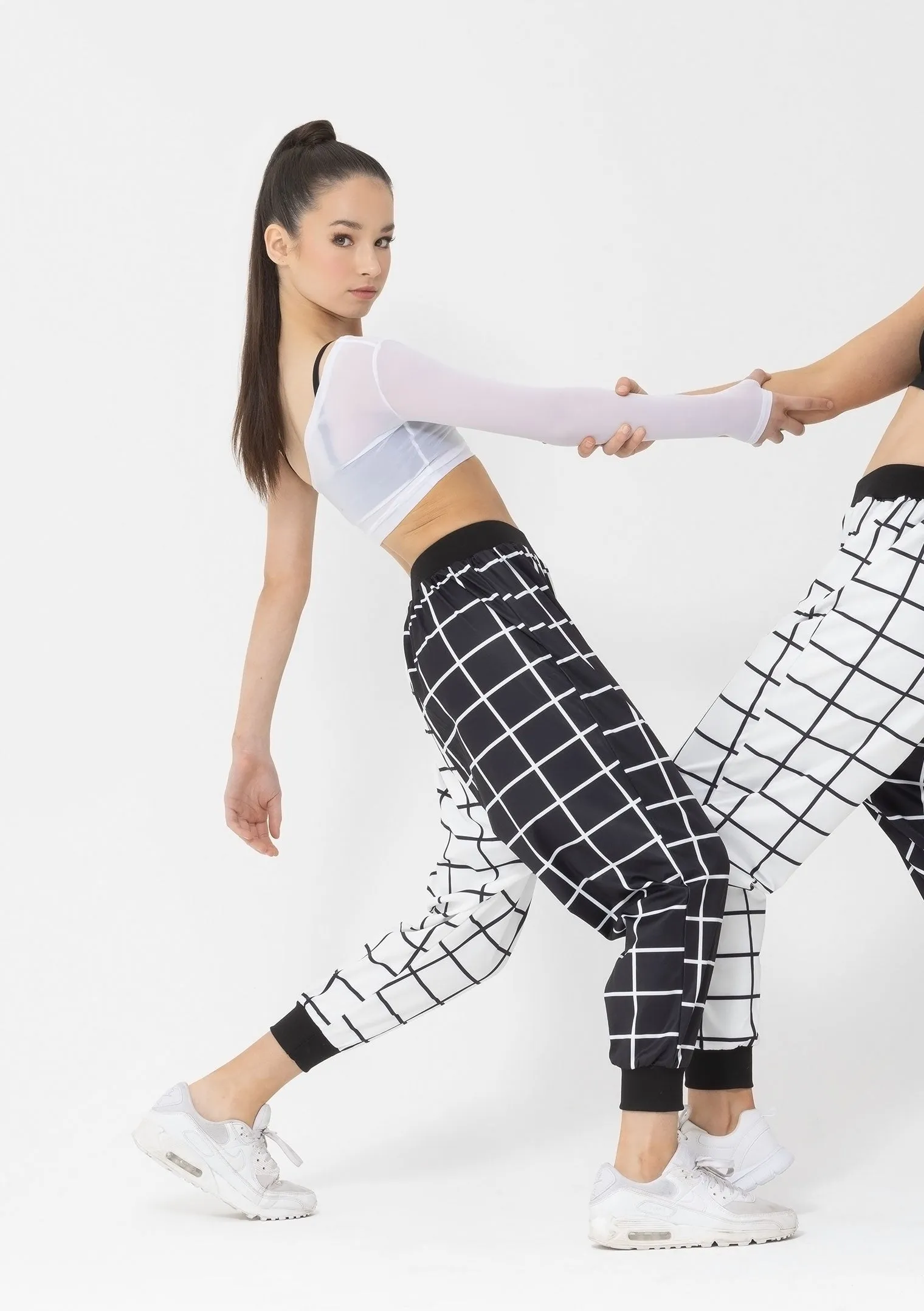 Eden Single Sleeve Crop Top