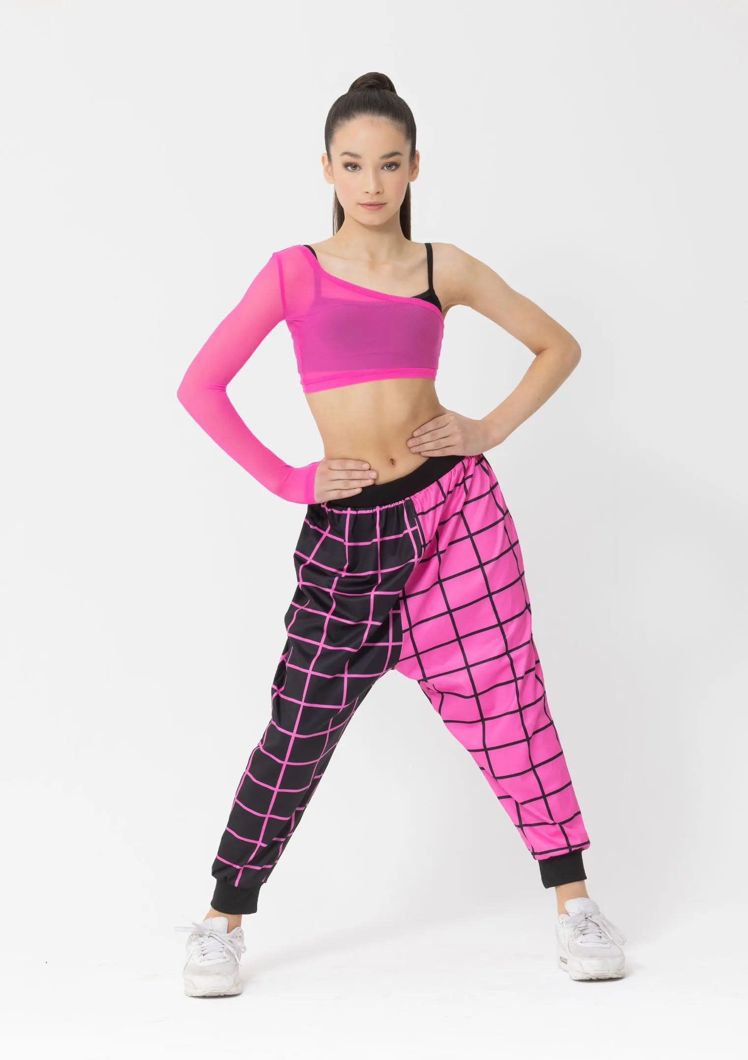 Eden Single Sleeve Crop Top