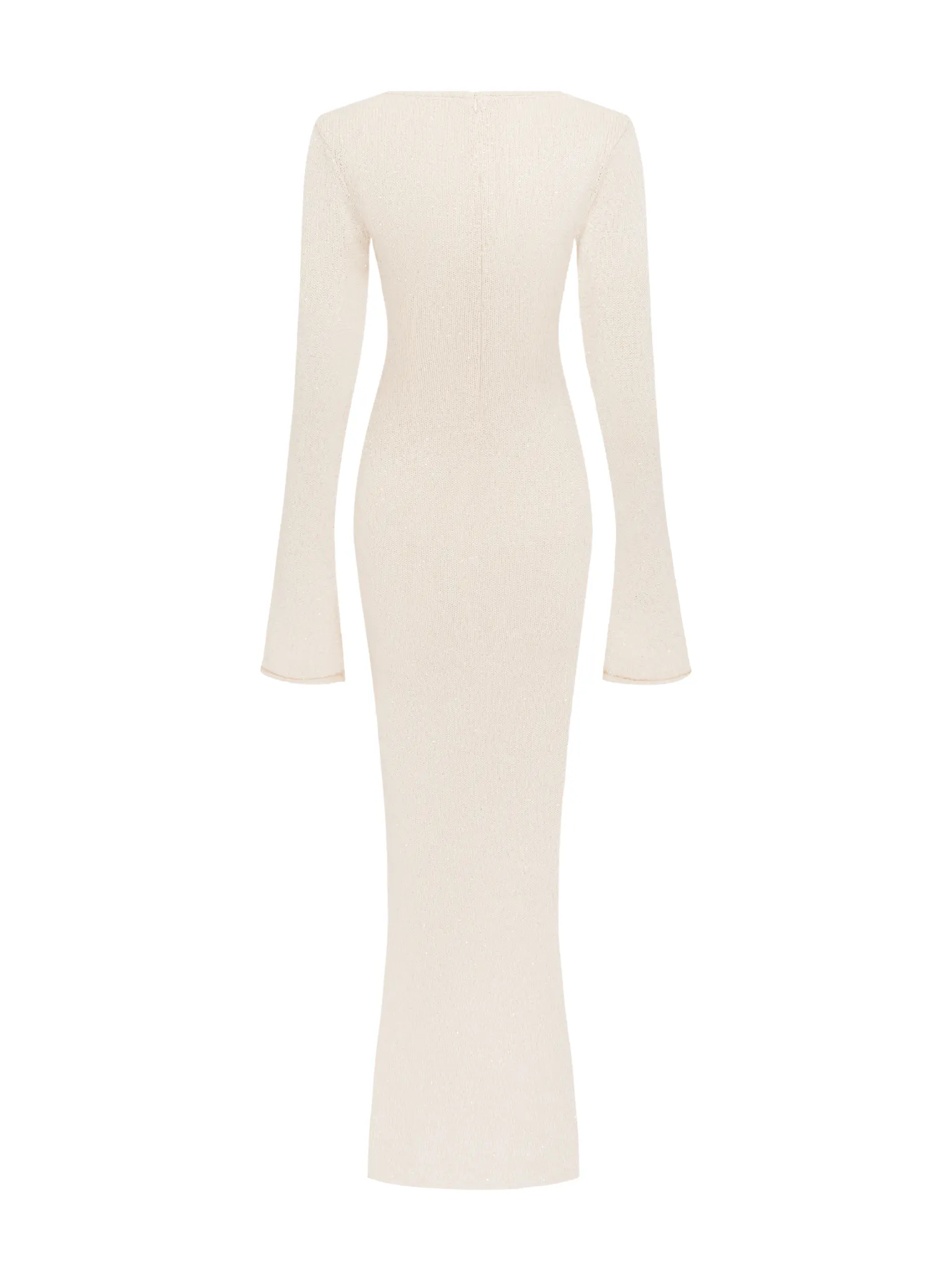 Ella Long Sleeve Dress - Snow Sequin
