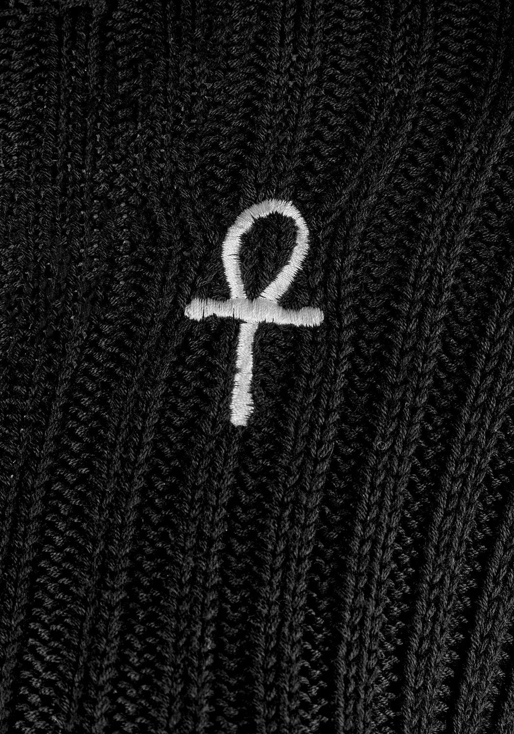 Fate Funnel-Neck Crop Sweater