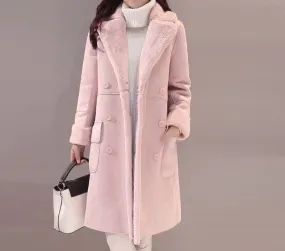 Faux Fur Warm Overcoat