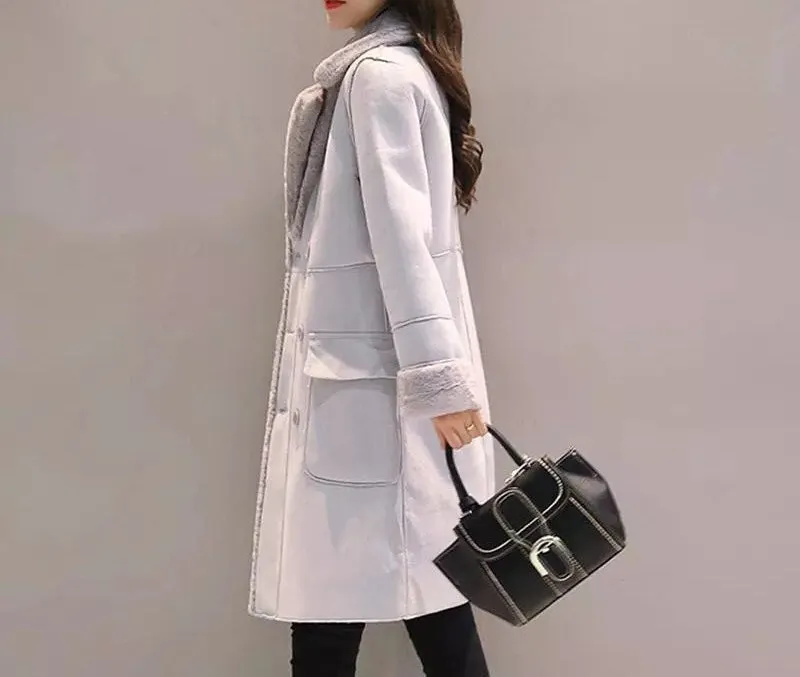 Faux Fur Warm Overcoat