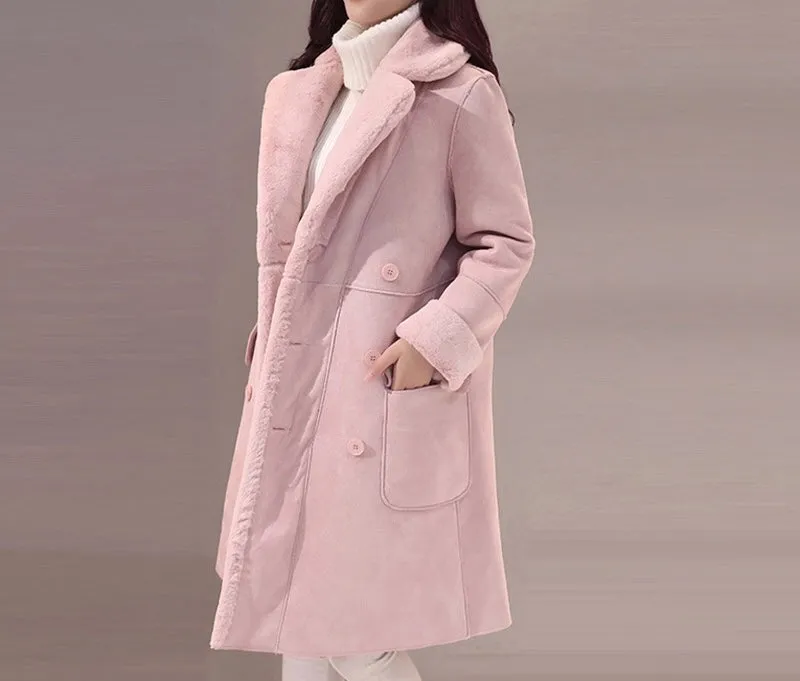 Faux Fur Warm Overcoat